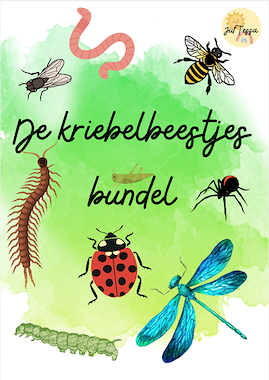 Lesmateriaal De kriebelbeestjes bundel van auteur Juf Tessa