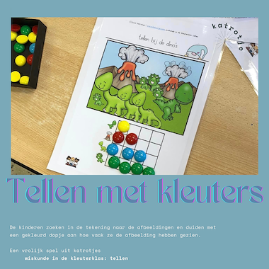 Lesmateriaal wiskundige dino's van auteur katrotje slide 2