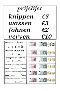 Lesmateriaal Werkboekje groep drie kapper van auteur Juf Monique slide 2
