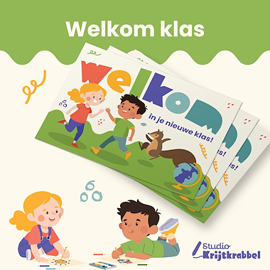 Lesmateriaal Back to school bundel | Voor Groep 1 en 2 van auteur Studio Krijtkrabbel slide 2