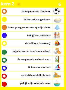 Lesmateriaal piccolo kern 2 ZON 10 kaarten van auteur Juf ilona slide 2