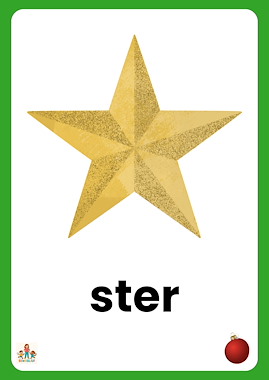 Lesmateriaal Wandelwoordzoeker Kerst van auteur de beweegjuf slide 2