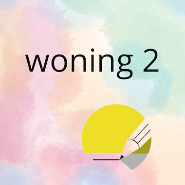 Lesmateriaal AN - mijn woning (deel 2) - spel 5: woorden schrijven/stempe van auteur Peggy Van Rompaey