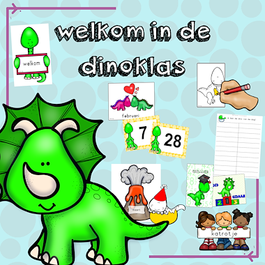 Lesmateriaal welkom in de dinoklas van auteur katrotje