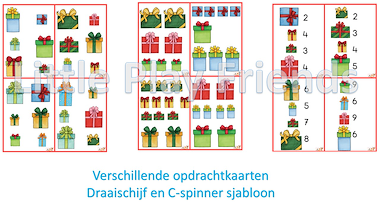 Lesmateriaal digitaal speeldeksel: de pakjes van de kerstman van auteur Little Play Friends slide 2