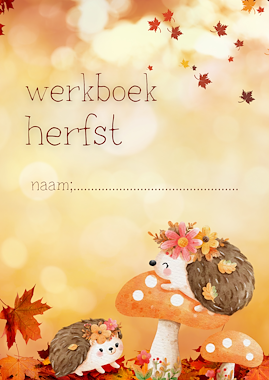 Lesmateriaal werkboek thema herfst van auteur Kleuterjuf_Daphne