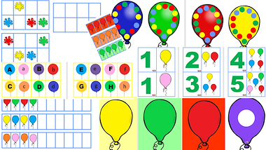 Lesmateriaal Thuisbundel: ballen en ballonnen van auteur Little Play Friends slide 2