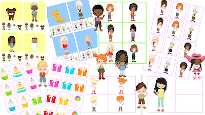 Lesmateriaal moederdag spelbundel van auteur Little Play Friends slide 4