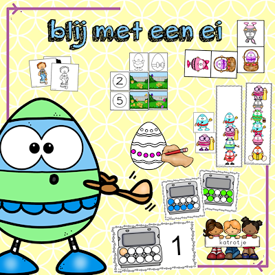 Lesmateriaal blij met een ei van auteur katrotje