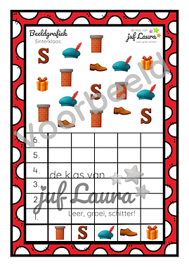 Lesmateriaal Sinterklaas - Beeldgrafieken van auteur De klas van juf Laura slide 2