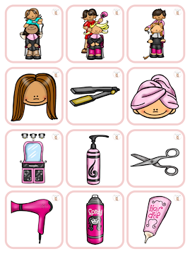 Lesmateriaal Memory - de kapper van auteur Little Play Friends slide 3