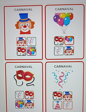 Lesmateriaal Kwartet thema carnaval van auteur Christl slide 4