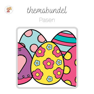 Lesmateriaal Pasen - themabundel van auteur Juf Hanne_