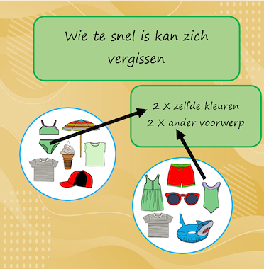 Lesmateriaal Dobble Zomer van auteur Jabbedabbedoe slide 4