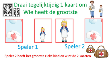 Lesmateriaal Wie heeft de grootste tas, dokter, X-ray, verpleegster? van auteur Little Play Friends slide 3