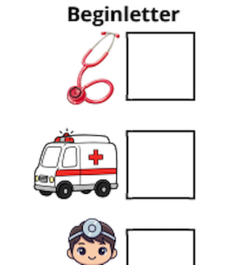 Lesmateriaal Werkboekje thema ziekenhuis van auteur Jeti Creations slide 3