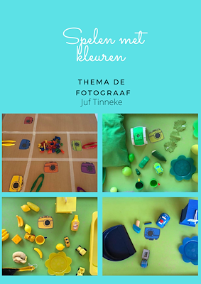 Lesmateriaal Spelen met kleuren thema de fotograaf  van auteur Tinnekes ontdekbundels