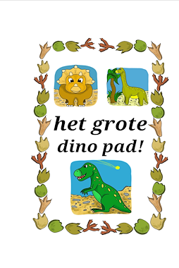 Lesmateriaal Het grote dino pad van auteur Juf Monique