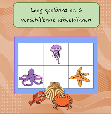 Lesmateriaal Plaats alle zeedieren op de juiste plaats van auteur Jabbedabbedoe slide 2