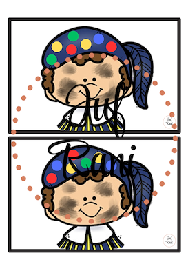 Lesmateriaal Opdrachtenkaarten - De muts van piet  van auteur Juf Rani slide 2