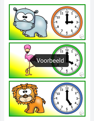 Lesmateriaal Wilde dieren : reken bundel  van auteur JufJoyceKuenen slide 4