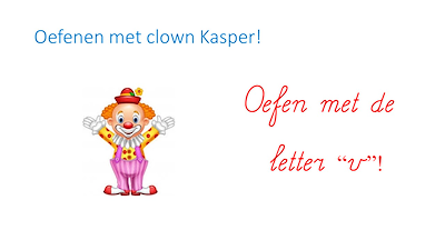 Lesmateriaal Taaljunior: oefen de letter "v" van auteur Gratis leuke leesboekjes slide 1