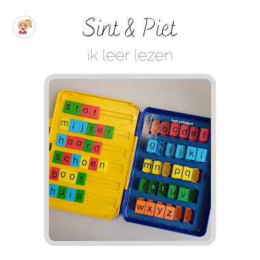 Lesmateriaal Sint & Piet - ik leer lezen van auteur Juf Hanne_