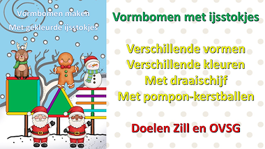 Lesmateriaal De ijsstokjes - kerstboom van auteur Little Play Friends