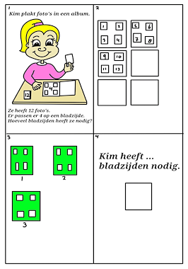 Lesmateriaal Oefenen met rekenverhaaltjes van auteur Juf Monique slide 4