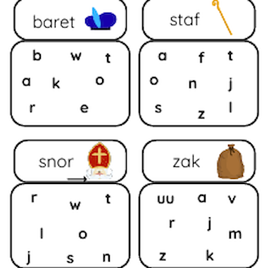 Lesmateriaal Pakket Sinterklaas (kleuters en groep 3) van auteur Kleuterjuf Monique slide 2