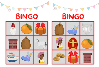 Lesmateriaal Bingo Sinterklaas van auteur Juf JamieLee slide 1