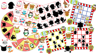 Lesmateriaal topologie spel kerstmis van auteur Little Play Friends slide 3