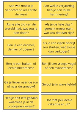 Lesmateriaal Gesprekskaarten  van auteur Lets Ergo slide 1