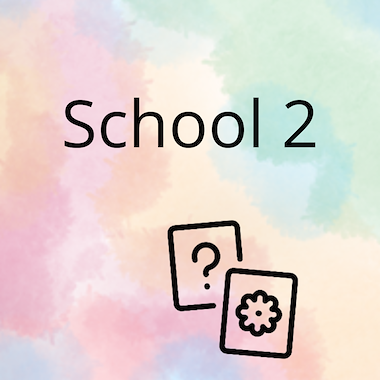 Lesmateriaal AN - de school (deel 2) - spel 7: memory van auteur Peggy Van Rompaey