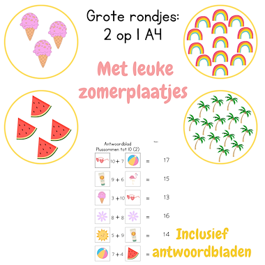 Lesmateriaal Zomer zoekspel | Rekenen Bewegend leren voor de hele school van auteur My Teacher Shares slide 4