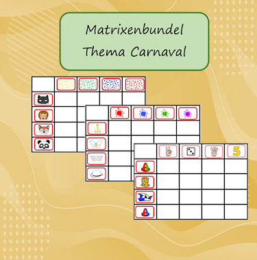 Lesmateriaal Matrixenbundel Carnaval van auteur Jabbedabbedoe