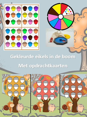 Lesmateriaal De eikels in de boom van auteur Little Play Friends