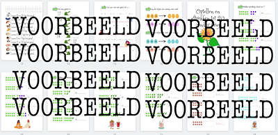 Lesmateriaal Optellen en aftrekken tot 20 van auteur Juf Sumeyye slide 3