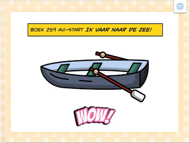 Lesmateriaal (VOOR)Leesboek: ik vaar naar zee! van auteur Gratis leuke leesboekjes