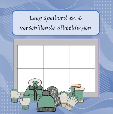 Lesmateriaal Plaats alles op de juiste plaats Winter van auteur Jabbedabbedoe slide 2