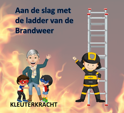 Lesmateriaal De ladder van de brandweerman van auteur Kleuterkracht