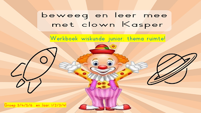 Lesmateriaal Wiskunde junior: boekje 12  van auteur Gratis leuke leesboekjes slide 1
