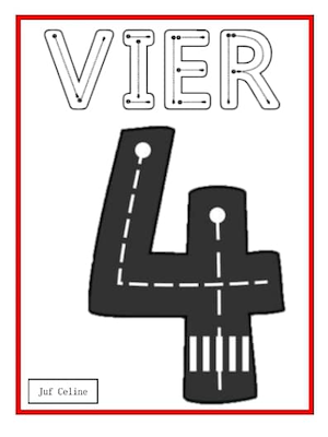 Lesmateriaal Cijferkaart thema voertuigen van auteur Juf Celine slide 4