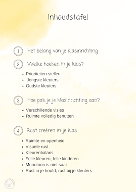 Lesmateriaal Klas op z'n kop - Van drukte naar rust van auteur knussekleuterwereld slide 2