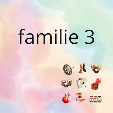Lesmateriaal AN - mijn familie (deel 3) - spelpakket van auteur Peggy Van Rompaey