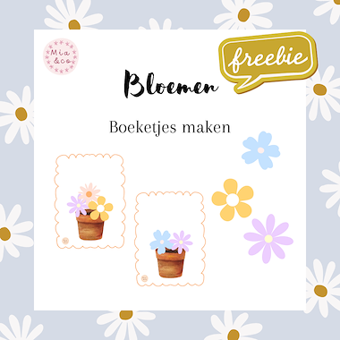 Lesmateriaal Bloemenboeketjes maken  van auteur MiaenCo