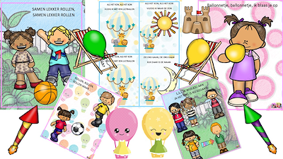 Lesmateriaal ballen en ballonnen: liedjes en speelversjes van auteur Little Play Friends slide 3