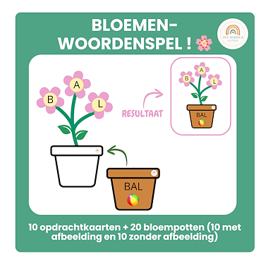Bloemenwoordenspel ! 🌸