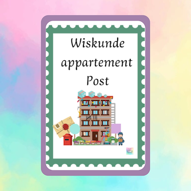 Lesmateriaal Roxillien Wiskunde appartement thema de post van auteur kleuterwereldjes van roxillien