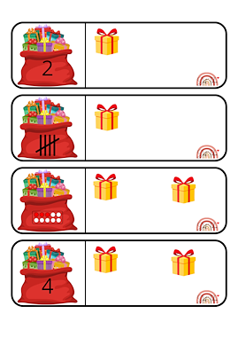 Lesmateriaal SINTERKLAAS - Telkaarten van auteur Juf Talia slide 3